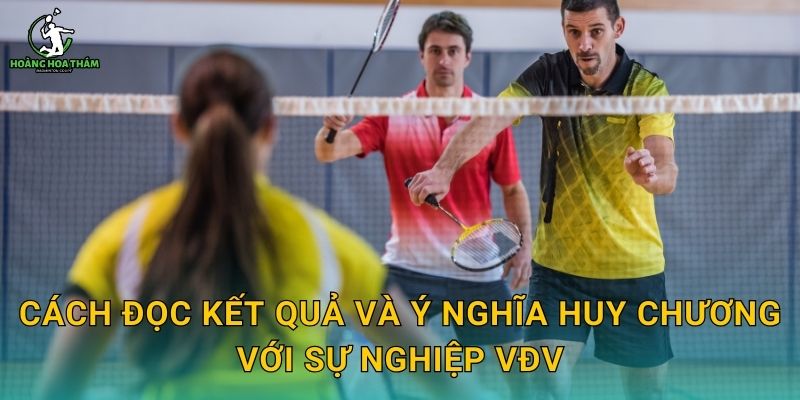 Cách đọc kết quả và ý nghĩa huy chương với sự nghiệp VĐV