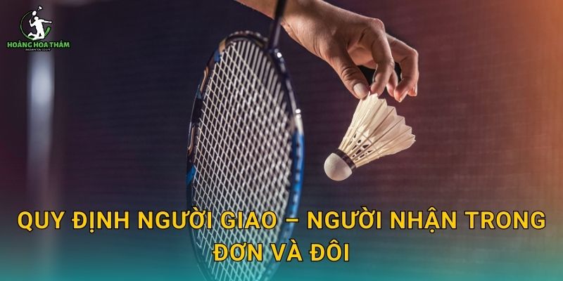 Quy định người giao – người nhận trong đơn và đôi